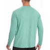 image:imageRoadbox Mens UPF 50 UV Sun Protection Shirts Lightweight Long Sleeve Water Swim Rash Guard for Fishing Running HikingBean Green