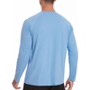 image:imageRoadbox Mens UPF 50 UV Sun Protection Shirts Lightweight Long Sleeve Water Swim Rash Guard for Fishing Running HikingBlue
