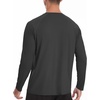 image:imageRoadbox Mens UPF 50 UV Sun Protection Shirts Lightweight Long Sleeve Water Swim Rash Guard for Fishing Running HikingDark Grey