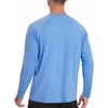 image:imageRoadbox Mens UPF 50 UV Sun Protection Shirts Lightweight Long Sleeve Water Swim Rash Guard for Fishing Running HikingUltramarine