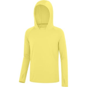 image:imageRoadbox Boys Sun Hoodie UPF 50 Fishing Shirt Kids UV Protection Long Sleeve Hooded Rash Guard Athletic Hiking Swim Shirts08 Yellow