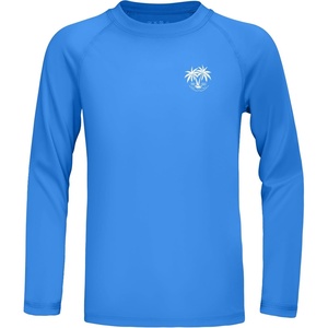image:imageRoadbox Boys UPF 50 Rash Guard Swim Shirt Kids Long Sleeve Sun Protection Shirts Quick Dry UV Rushguard for Water BeachBlue