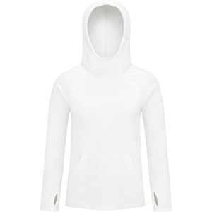 image:imageRoadbox Boys UPF 50 Sun Hoodie Fishing Shirt Kids Long Sleeve Hooded Rash Guard UV Protection Athletic Hiking Swim Shirts01 White