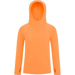image:imageRoadbox Boys UPF 50 Sun Hoodie Fishing Shirt Kids Long Sleeve Hooded Rash Guard UV Protection Athletic Hiking Swim Shirts04 Orange
