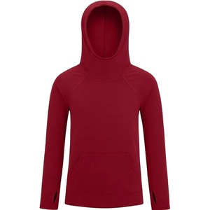 image:imageRoadbox Boys UPF 50 Sun Hoodie Fishing Shirt Kids Long Sleeve Hooded Rash Guard UV Protection Athletic Hiking Swim Shirts08 Red