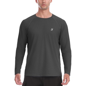 image:imageRoadbox Mens UPF 50 UV Sun Protection Shirts Lightweight Long Sleeve Water Swim Rash Guard for Fishing Running HikingDark Grey