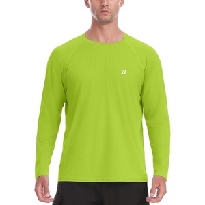 image:imageRoadbox Mens UPF 50 UV Sun Protection Shirts Lightweight Long Sleeve Water Swim Rash Guard for Fishing Running HikingLime Green