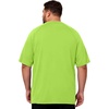 image:imageMens Big and Tall Swim Shirts UPF 50 Sun Protection Short Sleeve Rash Guard Quick Dry TShirt for Beach and SurfingLime Green