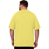 image:imageMens Big and Tall Swim Shirts UPF 50 Sun Protection Short Sleeve Rash Guard Quick Dry TShirt for Beach and SurfingPastel Yellow
