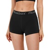 image:imageRoadbox 3 Womens Spandex Compression Shorts 3 Pack Volleyball Yoga Shorts Athletic Biker Shorts for Workout Running Gym