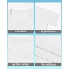 image:imageRoadbox Boys Rash Guard Short Sleeve Swim Shirt UPF 50 Sun Protection Kids Quick Dry Rashguard Water Shirt for Surf Beach07 White
