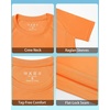 image:imageRoadbox Boys Rash Guard Short Sleeve Swim Shirt UPF 50 Sun Protection Kids Quick Dry Rashguard Water Shirt for Surf Beach10 Orange