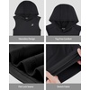 image:imageRoadbox Boys Tank Tops Athletic Compression Hoodie Shirts Sleeveless Quick Dry Sport Workout Active TShirt for Kids YouthBlackwhite
