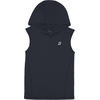 image:imageRoadbox Boys Tank Tops Athletic Compression Hoodie Shirts Sleeveless Quick Dry Sport Workout Active TShirt for Kids YouthDark Gray