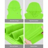 image:imageRoadbox Boys Tank Tops Athletic Compression Hoodie Shirts Sleeveless Quick Dry Sport Workout Active TShirt for Kids YouthNeon Green
