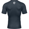 image:imageRoadbox Mens BJJ Rash Guard Short Sleeve UPF 50 Jiu Jitsu Compression Base Layer Swim Shirts for MMA No Gi Surfing06 Gray Blue