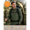 image:imageRoadbox Mens Sun Protection Fishing Shirt Long Sleeve Cool Dry Lightweight UPF 50 Shirts for Hiking Camping Safari TravelArmy Green