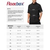 image:imageRoadbox Mens Sun Protection Fishing Shirt Long Sleeve Cool Dry Lightweight UPF 50 Shirts for Hiking Camping Safari TravelBlack