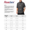 image:imageRoadbox Mens Sun Protection Fishing Shirt Long Sleeve Cool Dry Lightweight UPF 50 Shirts for Hiking Camping Safari TravelDark Grey