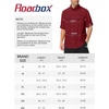 image:imageRoadbox Mens Sun Protection Fishing Shirt Long Sleeve Cool Dry Lightweight UPF 50 Shirts for Hiking Camping Safari TravelFire Red