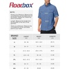 image:imageRoadbox Mens Sun Protection Fishing Shirt Long Sleeve Cool Dry Lightweight UPF 50 Shirts for Hiking Camping Safari TravelMallard Blue