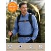 image:imageRoadbox Mens Sun Protection Fishing Shirt Long Sleeve Cool Dry Lightweight UPF 50 Shirts for Hiking Camping Safari TravelMallard Blue