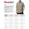 image:imageRoadbox Mens Sun Protection Fishing Shirt Long Sleeve Cool Dry Lightweight UPF 50 Shirts for Hiking Camping Safari TravelSage Green
