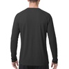 image:imageRoadbox Mens UPF 50 Long Sleeve Rash Guard Lightweight Quick Dry UV Sun Protection Swim Shirt for Fishing Workout RunningBlack