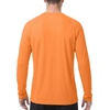 image:imageRoadbox Mens UPF 50 Long Sleeve Rash Guard Lightweight Quick Dry UV Sun Protection Swim Shirt for Fishing Workout RunningOrange