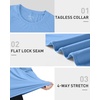 image:imageRoadbox Mens UPF 50 Long Sleeve Rash Guard Lightweight Quick Dry UV Sun Protection Swim Shirt for Fishing Workout RunningUltramarine