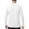 image:imageRoadbox Mens UPF 50 Long Sleeve Rash Guard Lightweight Quick Dry UV Sun Protection Swim Shirt for Fishing Workout RunningWhite