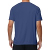 image:imageRoadbox Mens UPF 50 Swim Shirts Sun Protection V Neck Short Sleeve Rash Guard Athletic TShirt for Hiking Surfing BeachDark Blue