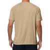 image:imageRoadbox Mens UPF 50 Swim Shirts Sun Protection V Neck Short Sleeve Rash Guard Athletic TShirt for Hiking Surfing BeachKhaki