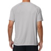 image:imageRoadbox Mens UPF 50 Swim Shirts Sun Protection V Neck Short Sleeve Rash Guard Athletic TShirt for Hiking Surfing BeachLight Gray