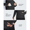 image:imageRoadbox Mens UPF 50 UV Sun Protection Hoodie Jacket Lightweight Full Zip Fishing Shirts for Hiking Running WorkoutDark Gray