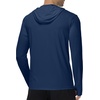 image:imageRoadbox Mens UPF 50 UV Sun Protection Hoodie Jacket Lightweight Full Zip Fishing Shirts for Hiking Running WorkoutNavy Blue