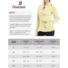 image:imageRoadbox Womens UPF 50 Lightweight Athletic Jackets Zip Up Long Sleeve Sun UV Protection Shirts for Workout Running HikingLight Yellow