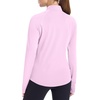 image:imageRoadbox Womens UPF 50 Lightweight Athletic Jackets Zip Up Long Sleeve Sun UV Protection Shirts for Workout Running HikingPink