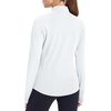 image:imageRoadbox Womens UPF 50 Lightweight Athletic Jackets Zip Up Long Sleeve Sun UV Protection Shirts for Workout Running HikingWhite