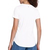 image:imageRoadbox Womens UPF 50 Sun Protection Shirts Moisture Wicking V Neck Short Sleeve Rash Guard Athletic Running Workout Tops03 White