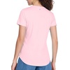 image:imageRoadbox Womens UPF 50 Sun Protection Shirts Moisture Wicking V Neck Short Sleeve Rash Guard Athletic Running Workout Tops11 Pink