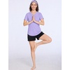 image:imageRoadbox Womens UPF 50 Sun Protection Shirts Moisture Wicking V Neck Short Sleeve Rash Guard Athletic Running Workout Tops12 Light Purple