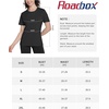 image:imageRoadbox Womens Workout Tops Short Sleeve UPF 50 Sun Protection Shirts Quick Dry Athletic Gym Running Hiking Tee ShirtBlack