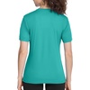 image:imageRoadbox Womens Workout Tops Short Sleeve UPF 50 Sun Protection Shirts Quick Dry Athletic Gym Running Hiking Tee ShirtCuracao Green