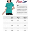 image:imageRoadbox Womens Workout Tops Short Sleeve UPF 50 Sun Protection Shirts Quick Dry Athletic Gym Running Hiking Tee ShirtCuracao Green