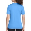 image:imageRoadbox Womens Workout Tops Short Sleeve UPF 50 Sun Protection Shirts Quick Dry Athletic Gym Running Hiking Tee ShirtMedium Blue
