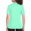 image:imageRoadbox Womens Workout Tops Short Sleeve UPF 50 Sun Protection Shirts Quick Dry Athletic Gym Running Hiking Tee ShirtMint Green