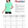 image:imageRoadbox Womens Workout Tops Short Sleeve UPF 50 Sun Protection Shirts Quick Dry Athletic Gym Running Hiking Tee ShirtMint Green