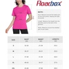 image:imageRoadbox Womens Workout Tops Short Sleeve UPF 50 Sun Protection Shirts Quick Dry Athletic Gym Running Hiking Tee ShirtRose Red