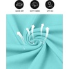 image:imageRoadbox Workout Sleeveless Shirts for Men Athletic Gym Basketball Quick Dry Muscle Tank TopsAqua Blue